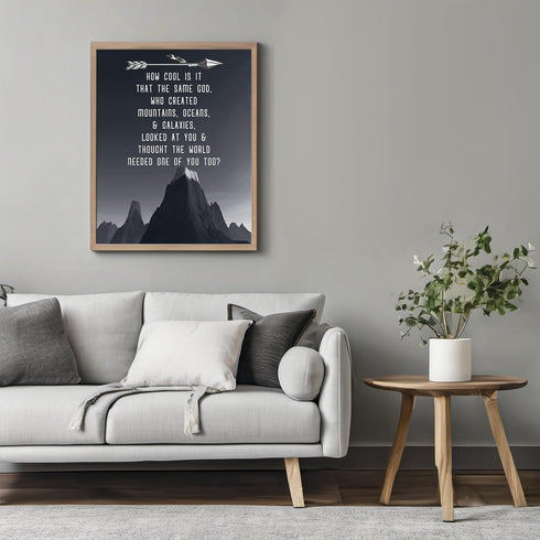 Posterizer 1 pcs-positive spiritual quote-Religious Posters-Motivational & Inspirational Art-Gifts for Christians - Decor for Church, Sunday Schoo...