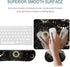 Keyboard Wrist Rest Support + Mouse Pad + Mouse Wrist Rest + Coaster, 4 PCS Set Ergonomic Memory Foam Mousepad with Durable Anti-Slip Rubber Base ...