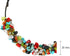 AeraVida Adjustable Dainty Mix Gemstone Cluster in Bohemian Wire Choker Necklace, 20x110mm...