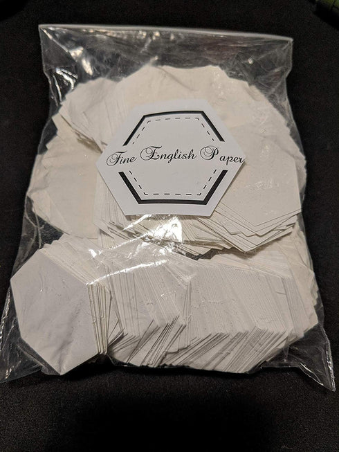 1" Hex Fine English Paper Piecing EPP Hexagon (300)...