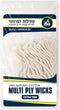 Ner Mitzvah Natural Smokeless Cotton Wicks – 50 Count (Approx.) 39 Ply Thin for Oil Cup Candle – Replacement Wicks...