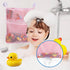 2Pcs Mesh Bath Toy Organizer Bags with Suckers & Hooks, Bathtub Toy Holder, Bath Toy Storage Net Bags for Toddlers & Kids Bathroom Storage...
