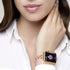Dainty Heart Bands for Apple Watch 38mm 40mm 41mm 42mm, Bling Metal Strap for Women, Elegant Dressy Bracelet for iWatch Series 10/9/8/7/6/5/4/3/2/...