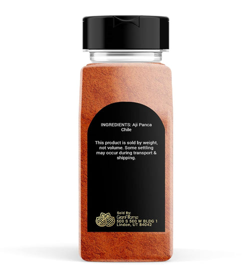 GranAroma 7.2 oz Aji Panca Chile Powder, Mild Pepper Seasoning, Fruity Taste...
