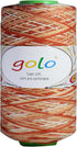 golo Crochet Yarn Cotton 6/4 Cotton Cone Yarn (Windmill Candy)......