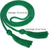 Yaomiao 2 Pieces Graduation Cords Polyester Yarn 2025 Honor Cord with Tassel for Graduation Students(Green)...