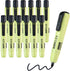carrotez Retractable Permanent Markers, Thick Barrel, Low Odor, Bold Writing, Bullet Tip, 12 Count, Black...