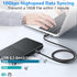 USB C-C Video Cable 10ft, 4K USB Type-C Monitor Cable Support 100W Fast Charge and 10Gbps Data Syncing, Black...
