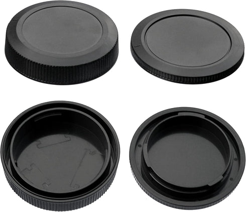 (2 Pack) EOS RF Cap, EOS RF Lens Rear Cap, EOS RF Camera Body, Sensor protectie Covers Rear Lens Caps, RF Rear Lens Cap, Compatible with Canon EOS...