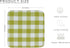 PurpleEssences 100% Cotton Waffle Weave Check Plaid Kitchen Towels, Super Soft and Absorbent Dish Towels for Drying Dishes,12 x 12-6 Pack - Light ...