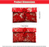 2-Pack Silk Red Envelopes, Dragon and Phoenix Embroidered Chinese Red Pocket, Lucky Money HongBao Card Cash Envelope for New Year Spring Festival ...