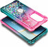 NZND Compatible with OnePlus Nord N30 5G Case, Nord CE 3 Lite 5G with Tempered Glass Screen Protector, Ring Holder/Wrist Strap, Glitter Liquid Flo...