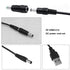 2PCS 5V USB2.0 to DC Power Cable USB to DC Charging Cord with 13 Connector Plugs for Laptops Monitors Power Banks Speakers......
