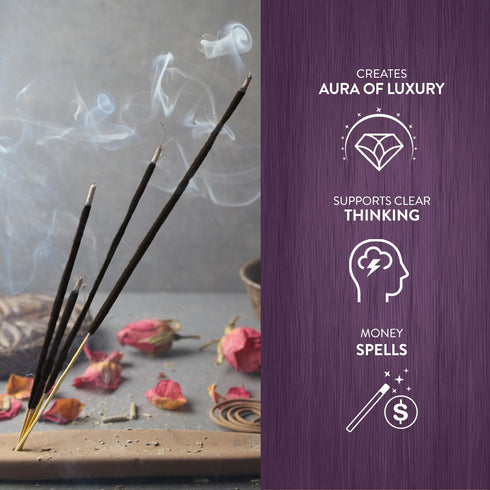 Attracts Money - Box of Six 20 Gram Tubes - HEM Incense...