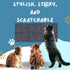 Cat Scratch Mat (3 Pack), 23.6’’ x 11.8’’ Cat Wall Stracther, Versatile Self-Adhesive Replacement Easy Use for Cat Trees, Cat Wall Furniture, Scra...