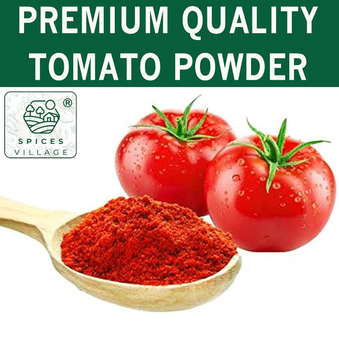 SPICES VILLAGE Tomato Powder for Cooking, Dried Tomato Powder, 8 Oz, Kosher, Gluten Free, Non GMO, Resealable Bulk Bag...