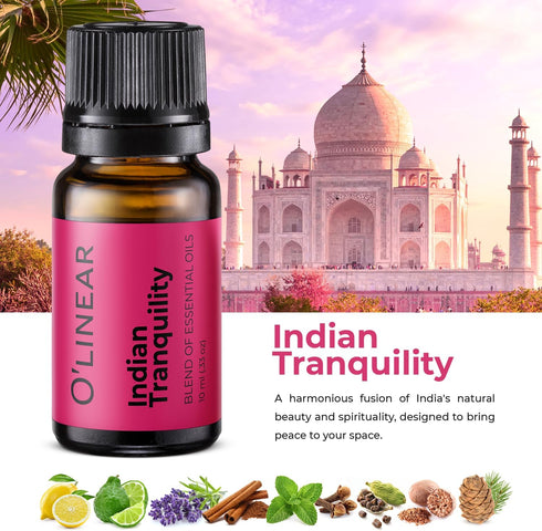 Scent of Adventure Essential Oils Set 6 Aromatherapy Diffuser Blends for Home Office Humidifier Car Fresheners Premium Grade Relaxation Scented Oi...