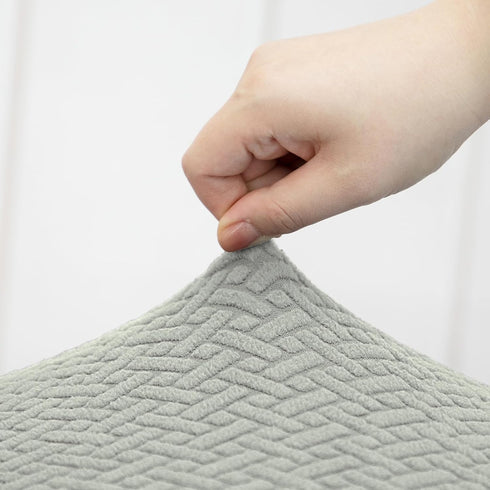 MINGPINHUIUS Armless Adjustable Chair Cover: Accent Vanity Chair Cover Mid Back Wide Slipper Chair Office Desk Swivel Chair,for Living Room Bedroo...
