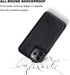 ONETOP Compatible with iPhone 12 Compatible with iPhone 12 Pro Wallet Case with Card Holder, PU Leather Kickstand Card Slots Case, Double Magnetic...