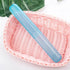 Blue Plastic Toothbrush Case Portable Travel Camping Toothbrush Storage Box Makeup Brush Holder Dust-Proof Cover with Breathable Air Hole Nice and...