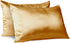 Morning Glamour Satin Pillowcases for Hair & Skin, Similar to Silk, Standard/Queen Size Set of 2, Cooling Pillow Case with Envelope Closure, Gifts...