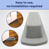 Door Stoppers for Bottom on Floors - for Carpet, Tile, Concrete & Wood - Holds Open & Prevents Lock-Outs - Home Improvement Accessories - Pack of ...