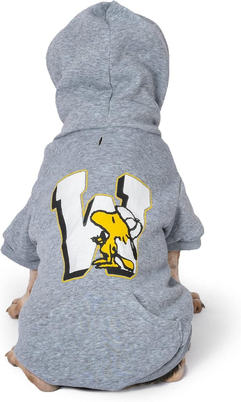 Woodstock Collegiate Dog Hoodie Dog Sweater, Large | Soft and Comfortable Dog Apparel Dog Clothing Dog Shirt | Peanuts Woodstock Large Dog Sweater...