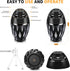 Flame Light Speaker, Led Flame Speakers Torch Atmosphere Bluetooth Speakers & Outdoor Portable Stereo Speaker with HD Audio and Enhanced Bass Flic...