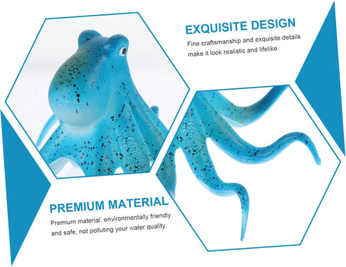 Fish Tank Landscaping Octopus Glowing Aquarium Fish Tank Decorations Octopus Aquarium Decor Fish Tank Octopus Decor Glow in The Dark Aquarium Glow...