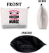 CMNIM Sonographer Makeup Bag Radiologist Gifts Sonographer Accessories for Work Pouch Bag for Ultrasound Technician Gifts (Sonographer Brain Makeu...