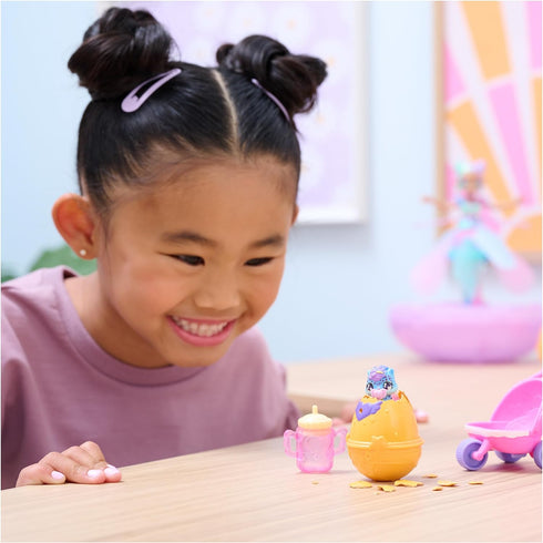 Hatchimals Alive, Hatch N’ Stroll Playset with Stroller Toy and 2 Mini Figures in Self-Hatching Eggs, Kids Toys for Girls and Boys Ages 3 and up...