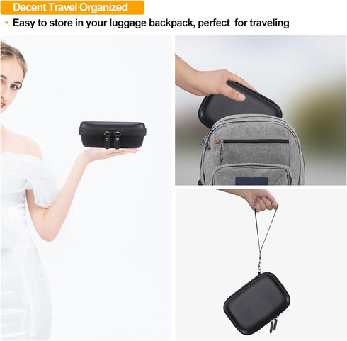 Carrying Case for NIIMBOT D11/ for LMASBLTER D11 Label Maker Machine, Portable Mini Bluetooth Label Printer Travel Bag, Small Handheld Labeler Sto...