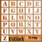 10x10Inch Letter Stencils Set, 26Pcs Plastic Reusable Scale Spraying Alphabet Stencils Learning Templates for Painting on Wood Wall Home Decor,DIY...