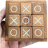 Wooden TIC TAC Toe Game Coffee Table Decor Family Game Night Indoor Outdoor Fun Games for Teens and Adults Classic OX Wood Board Game TicTacToe...