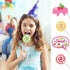 25Pcs Candy Land Photo Booth Props with Stick, Candyland Selfie Props, Candy Shop Party Supplies, Lollipop Birthday Theme Backdrop Decorations, Bo...