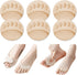 6Packs Metatarsal Pads Ball of Foot Cushions Forefoot Pads Honeycomb Fabric Forefoot Pads for Pain Relief High Heels Toe Pads Men Women Invisible ...