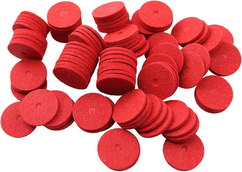 ZYAMY 100pcs Sewing Machine Spool Pin Felt Pad 1x0.2x0.08 inches Felts Thread Spool Pin Sewing Machine Spool Adapter Treadle Sewing Machine Parts ...