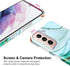 JIAXIUFEN Galaxy S21 Plus Case Gold Electroplated Glitter Marble Slim Shockproof TPU Soft Rubber Silicone Cover Phone Case for Samsung Galaxy S21+...