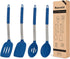 Kitchen Utensils Set of 4 Pack,Silicone Cooking Utensils Set for Nonstick Cookware,Perfect for Baking and Mixing,Spatula Set BPA Free,Dishwasher S...