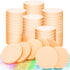 MotBach 60 PCS Nude Round Makeup Sponge, Cosmetic Sponge Round Foam Pad Eye Facial Powder Puff, Beauty Makeup Foundation Powder Blender for Women ...