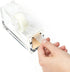 OfficeGoods Modern Acrylic Tape Dispenser - Non-Slip Rubber Holder Bottom- Appealing Design, Perfect for Home, School or Office Desk - Holds Small...