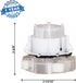 Supplying Demand 285811 Clothes Washer Medium Cam Agitator Repair Kit with 80040 Dogs