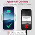 TALK WORKS USB C to Lightning Cable Charger Compatible w/iPhone 14/14 Plus/14 Pro/14 Pro Max, 13/13 Mini/13 Pro/13 Pro Max, 12/12 Mini/ 12 Pro/12 ...