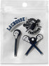 Lacrosse 4-Pack Shoe Charm...