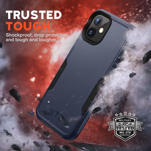 NTG[2023 New Designed for iPhone 11 Case, Heavy-Duty Tough Rugged Lightweight Slim Shockproof Protective Case for iPhone 11 6.1 Inch, Dim Grey...