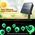 Halloween Decorations Outdoor, Solar Eyeball String Lights 8 Pack, 3D Scary White Eyeballs with Green Light 8 Lighting Modes, IP65 Waterproof Path...