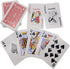 Economy Playing Cards - 2 Decks (Red and Blue Decks) 2.3/8 inches by 3.3/8 inches (55mm X 86mm) Plastic Coated. Great for Poker, Blackjack, Bridge...