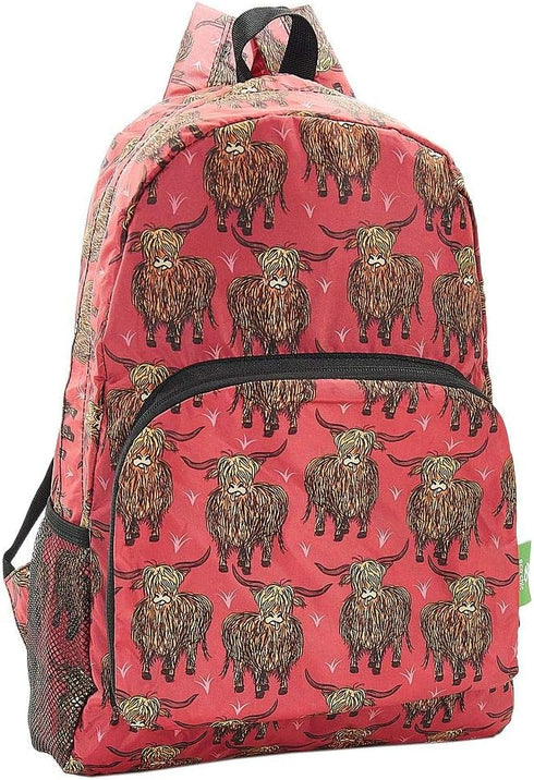 ECO CHIC Hiking Lightweight Packable Backpack - Foldable Daypack for Travel & Hiking & Outdoor Adventures - Waterproof Backpack from Recycled Mate...