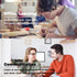 Open Ear Headphones Wireless Bluetooth Air Bone Conduction Headphones Head Set Bluetooth Open Ear Bone Conduction Earbuds Headset Conducting Earph...