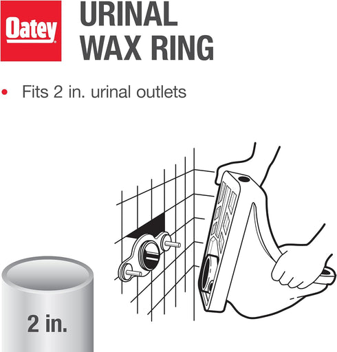 Oatey 31187 Urinal Wax Ring, 2 in...